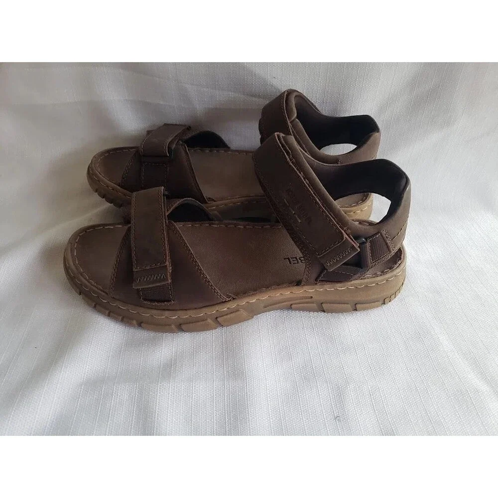 Josef Seibel Brendan Sandals - Brown - Mens size 10.5